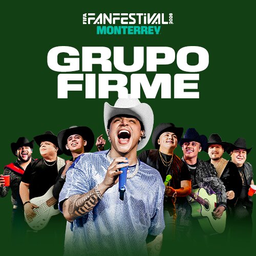 Imagen promocional de Grupo Firme.
